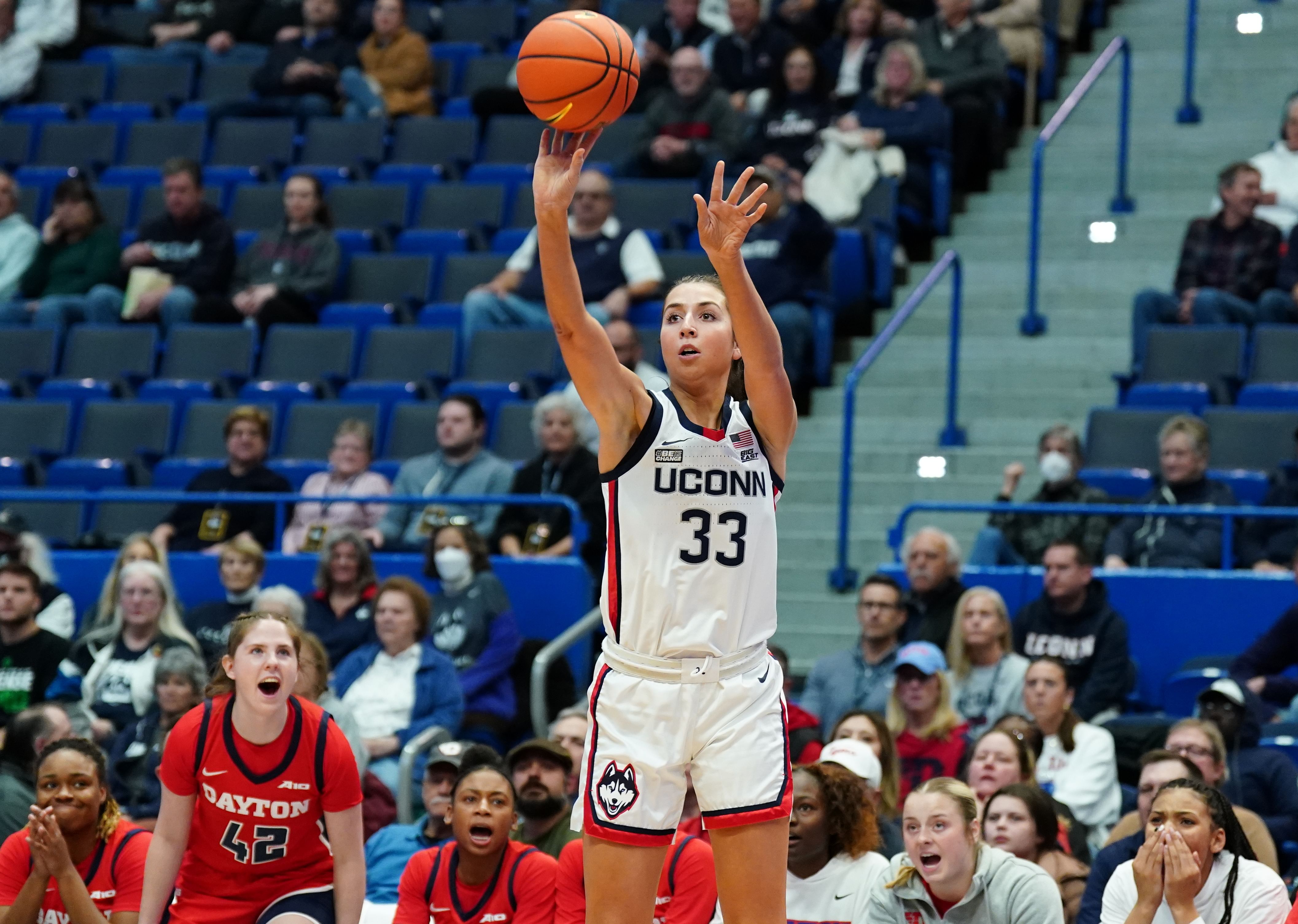 NCAA Womens Basketball: Dayton at Connecticut - Source: Imagn