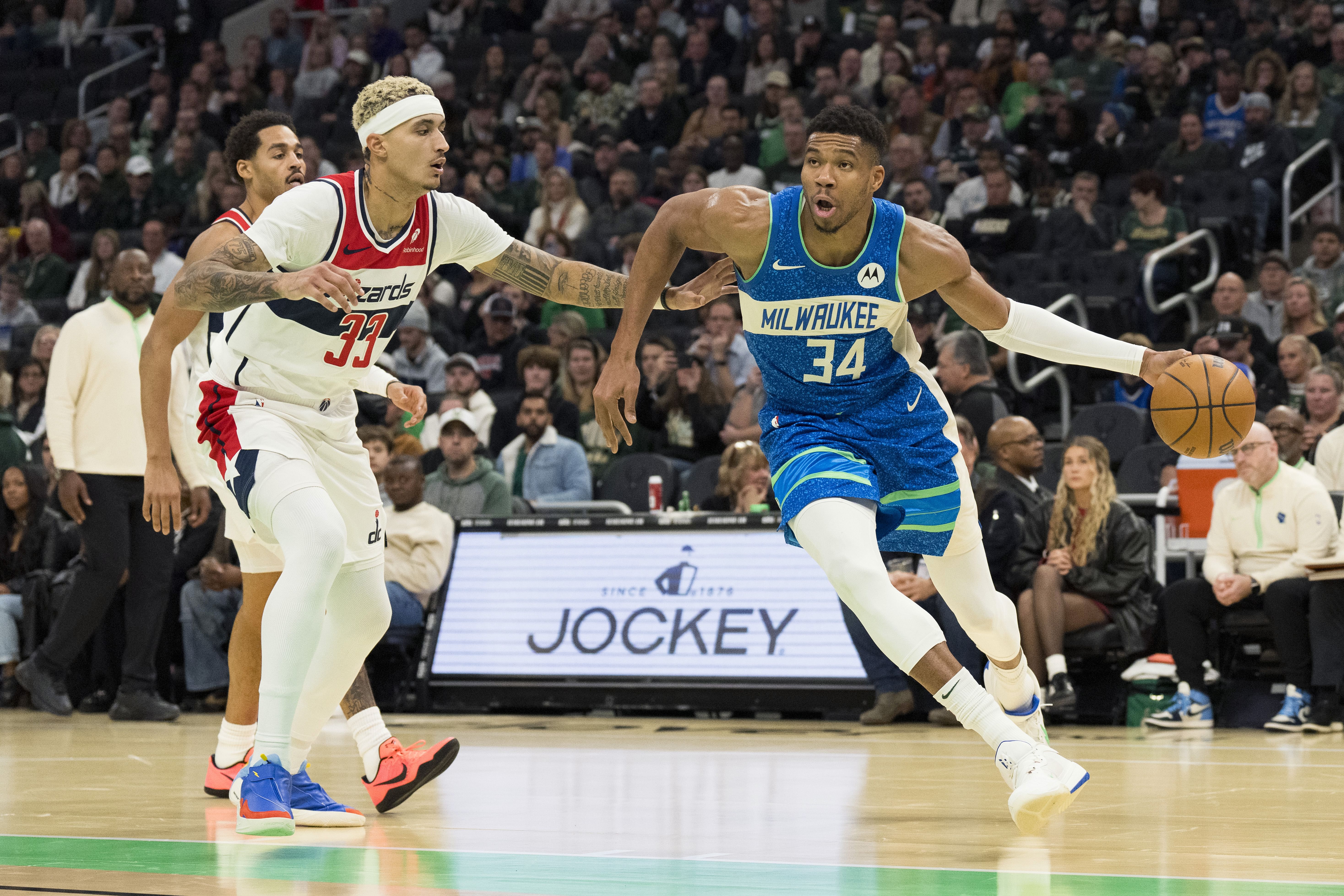 NBA: Washington Wizards at Milwaukee Bucks - Source: Imagn