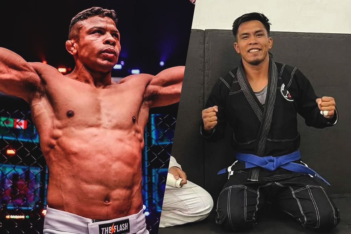 Bibiano Fernandes (L) and Kevin Belingon (R) | Photo by ONE Championship