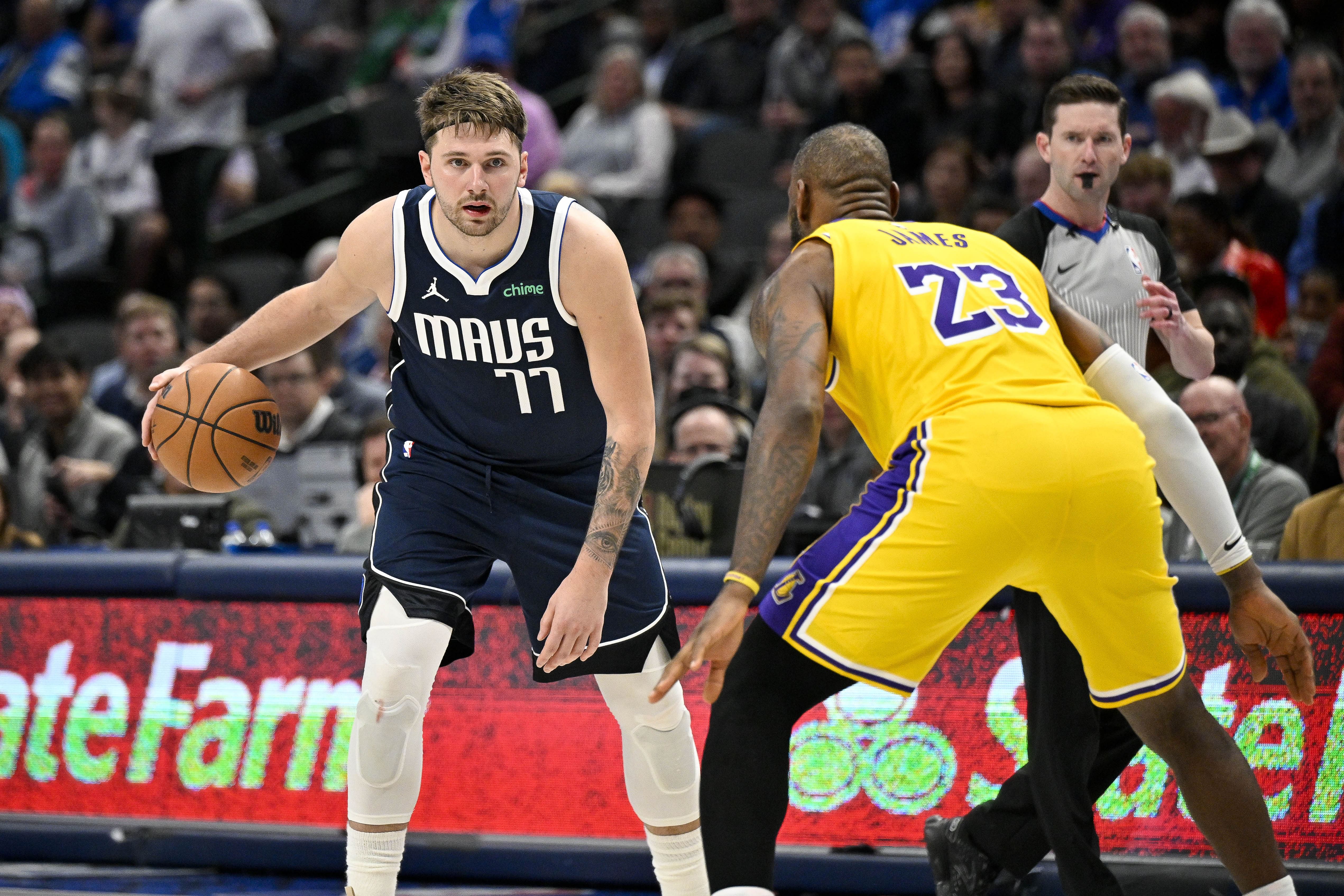 LeBron James&#039; rival proposes huge trade after Luka Doncic deal. (Photo: IMAGN)