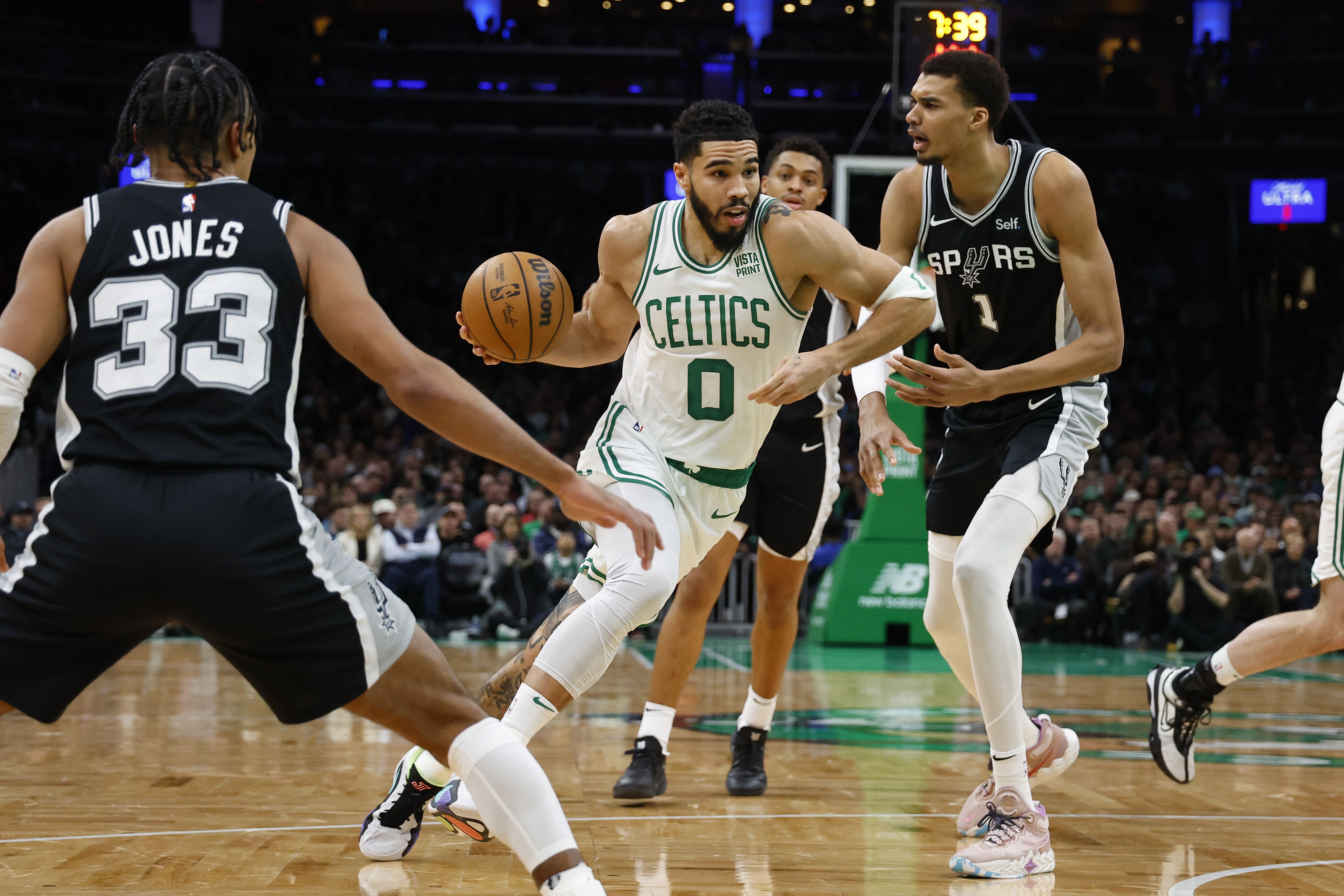 NBA: San Antonio Spurs at Boston Celtics - Source: Imagn