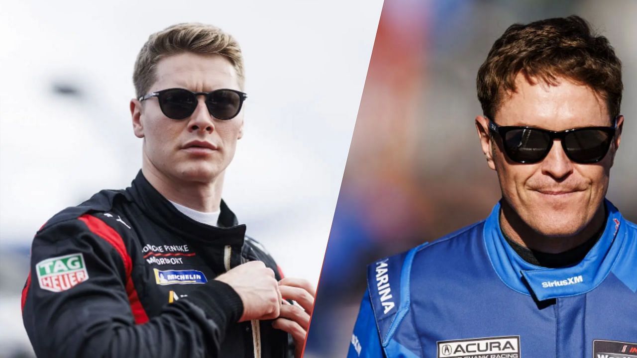 Josef Newgarden and Scott Dixon