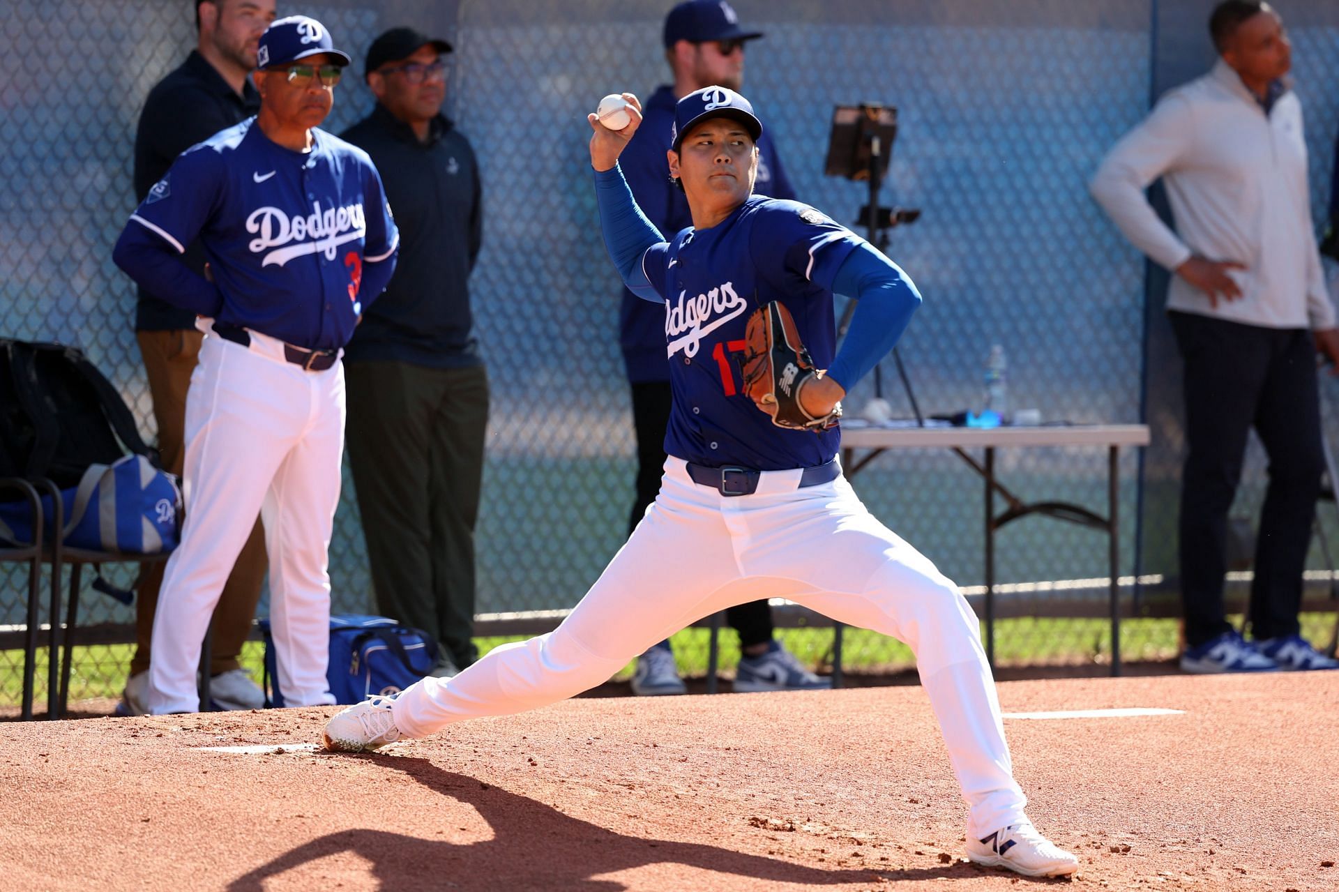 Los Angeles Dodgers Workout