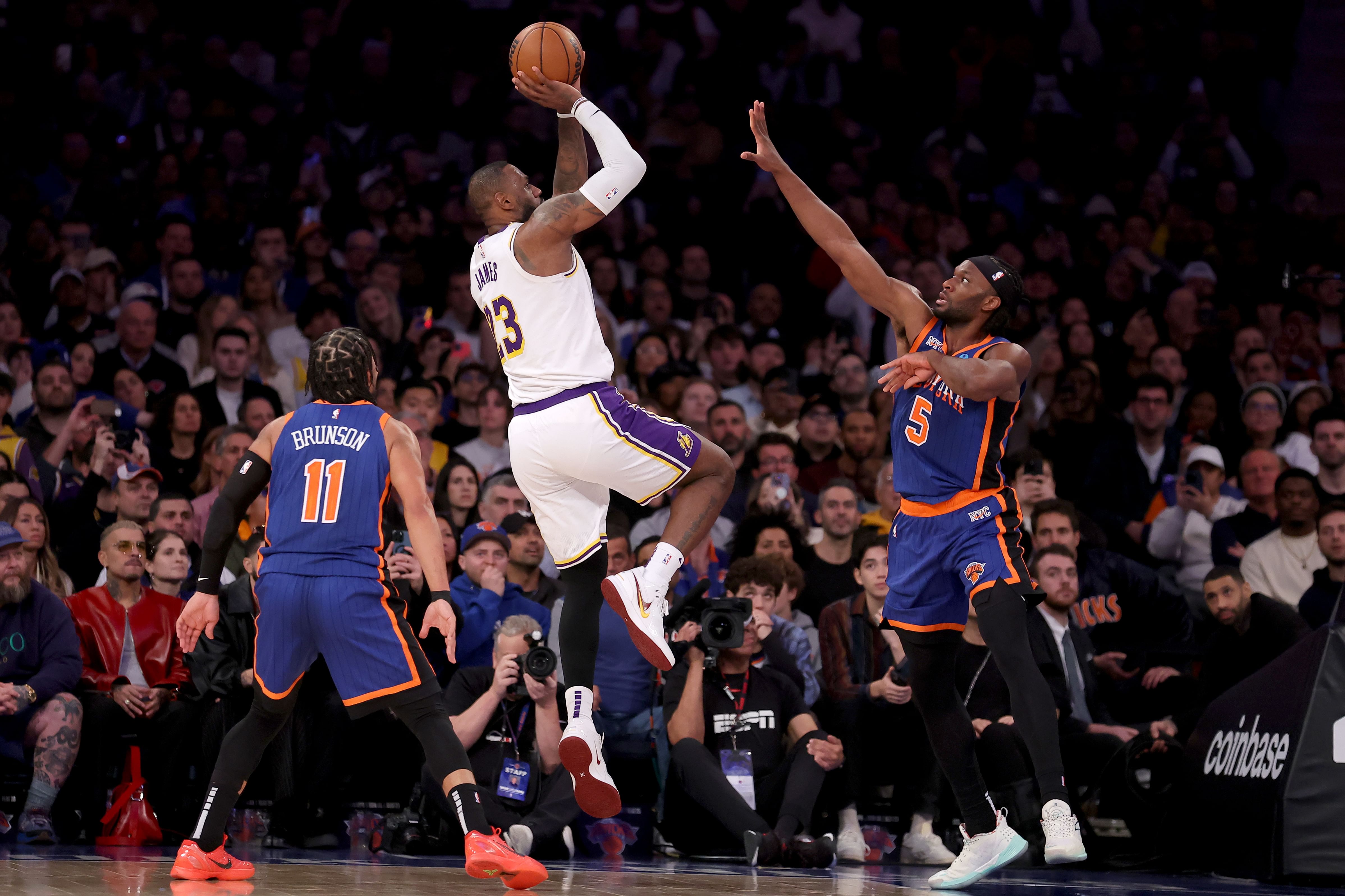 NBA: Los Angeles Lakers at New York Knicks - Source: Imagn