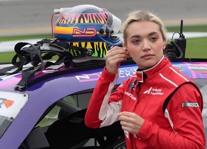 NASCAR's Natalie Decker gives heartfelt look into life as a first-time mom with newborn routine