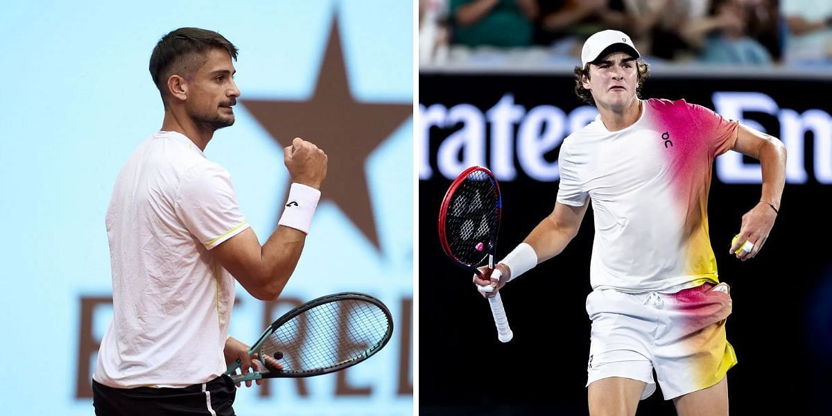 Mariano Navone vs Joao Fonseca is one of the quarterfinal matches on Day 5 of the Argentina Open 2025. (Photos: Getty)