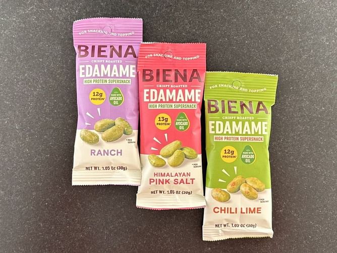 All you need to know about Biena's new Crispy Edamame