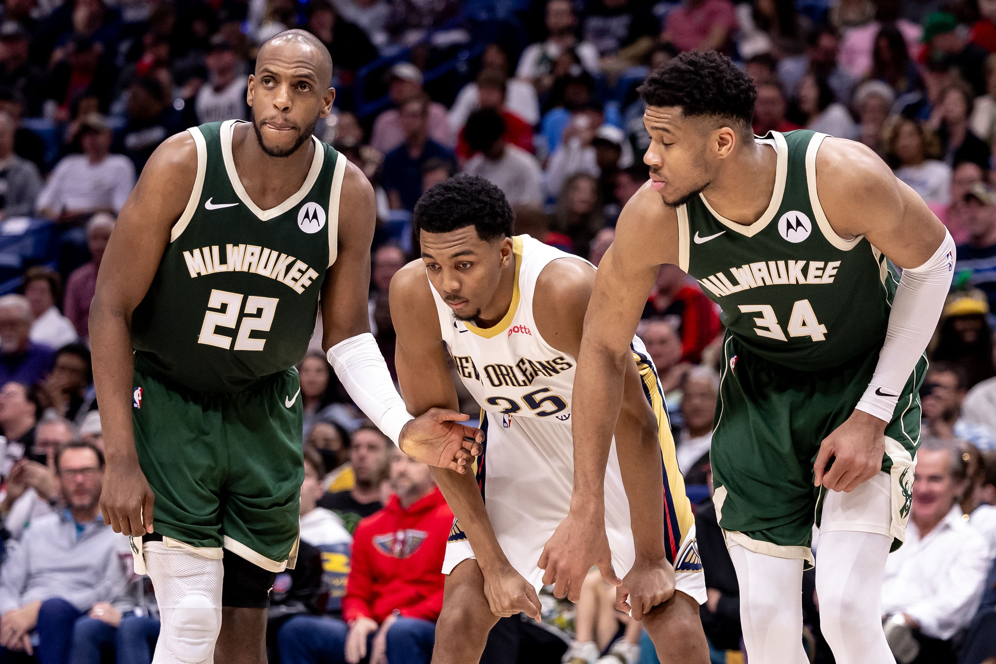 NBA: Milwaukee Bucks at New Orleans Pelicans - Source: Imagn