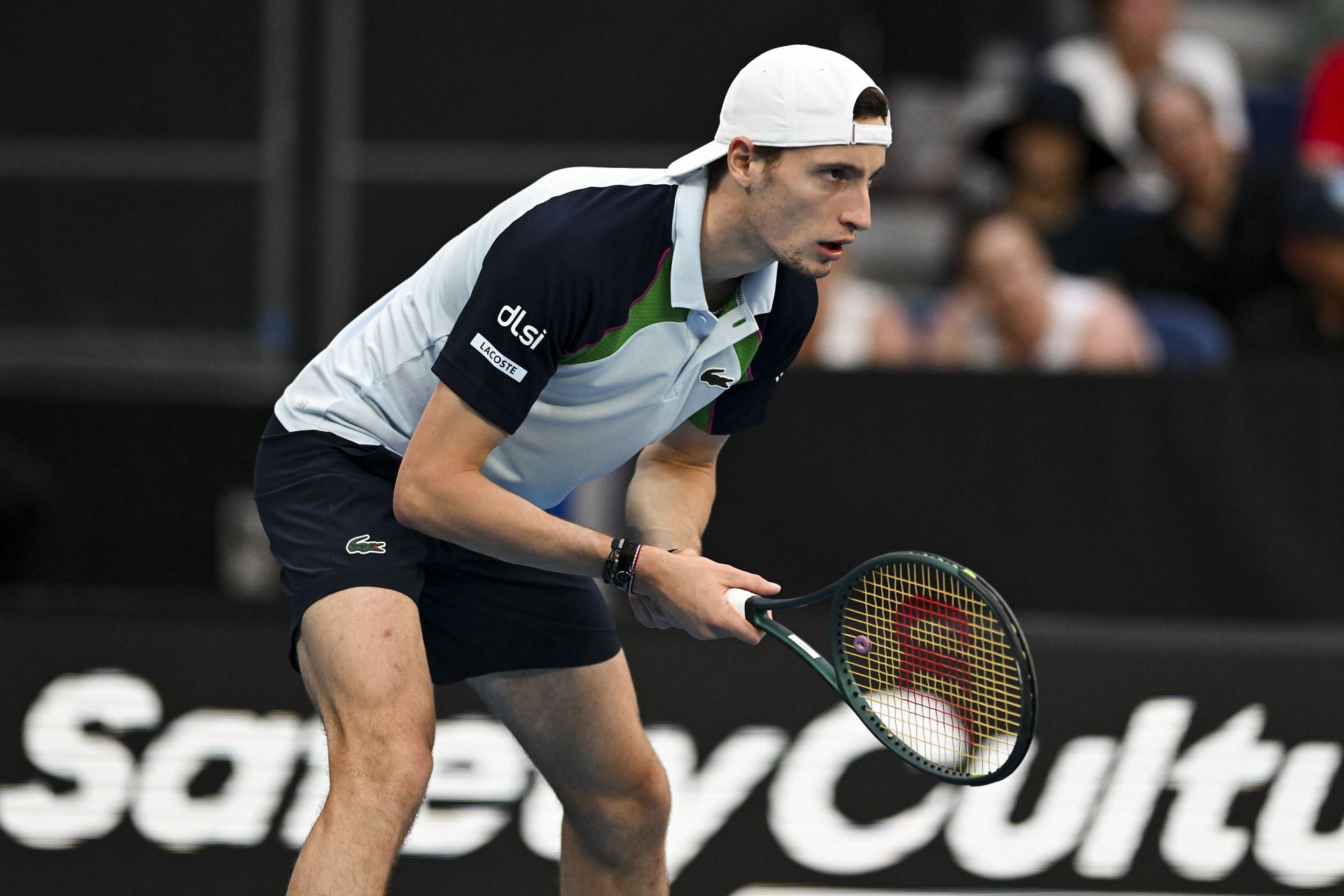 Humbert in action at the 2025 Australian Open - Source: Getty