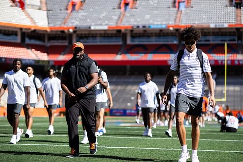 Florida Gators assistant coach for defensive line Gerald Chatman - Source: Imagn