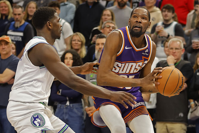 "Suns said no to Randle, Naz and 3 firsts?" - NBA fans abuzz as Timberwolves’ last-minute bid for Kevin Durant-Anthony Edwards duo falls through