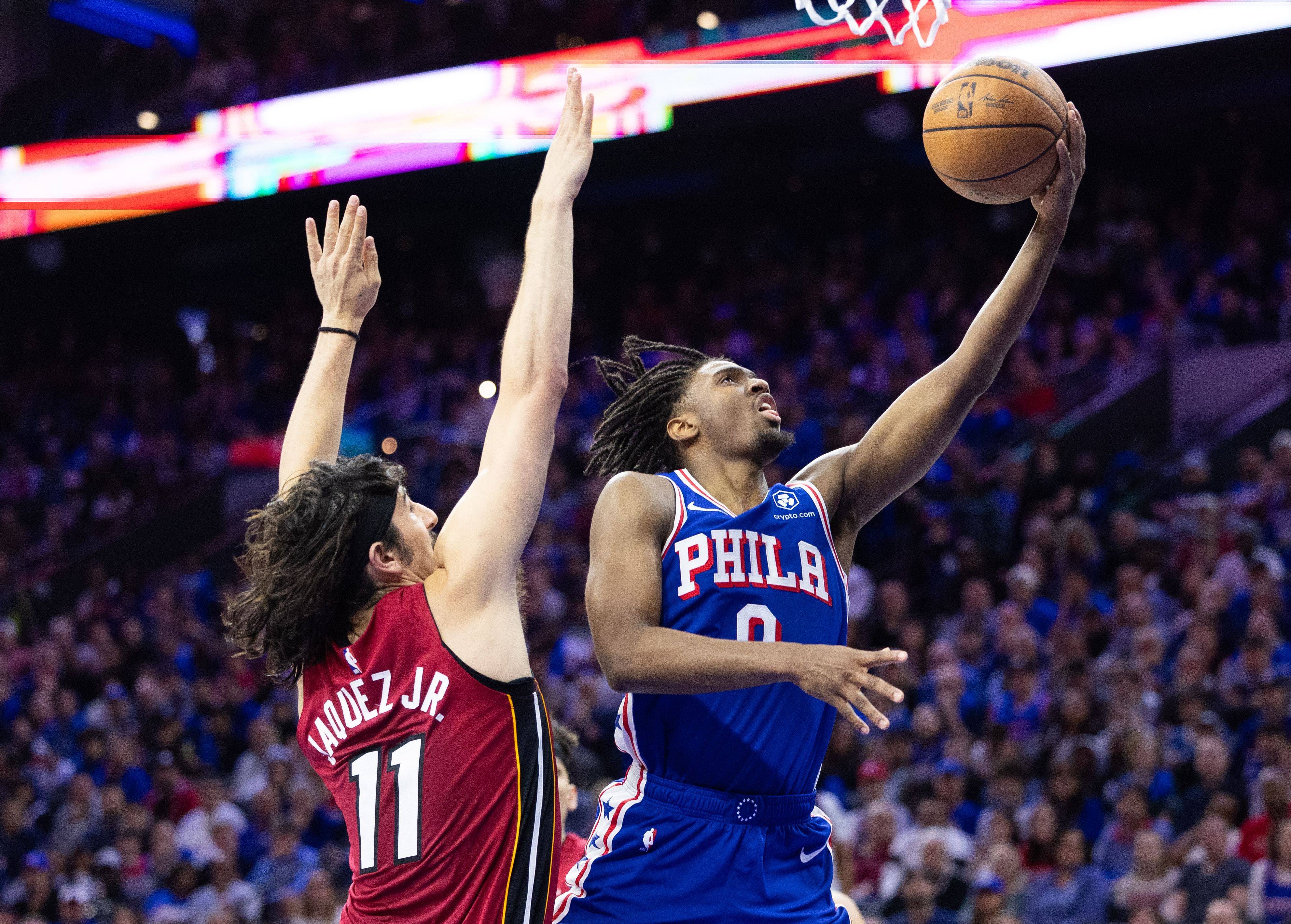 Philadelphia 76ers guard Tyrese Maxey (Photo Credit: Imagn)