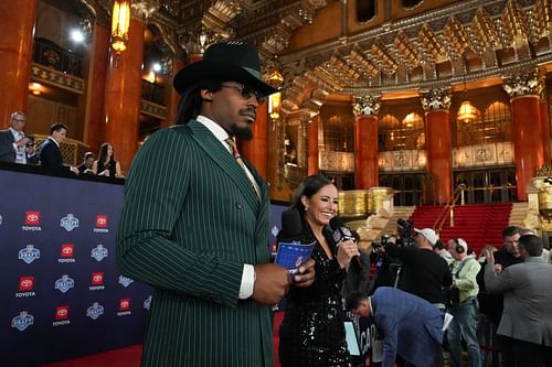 Cam Newton at NFL Draft Red Carpet - Source: Imagn