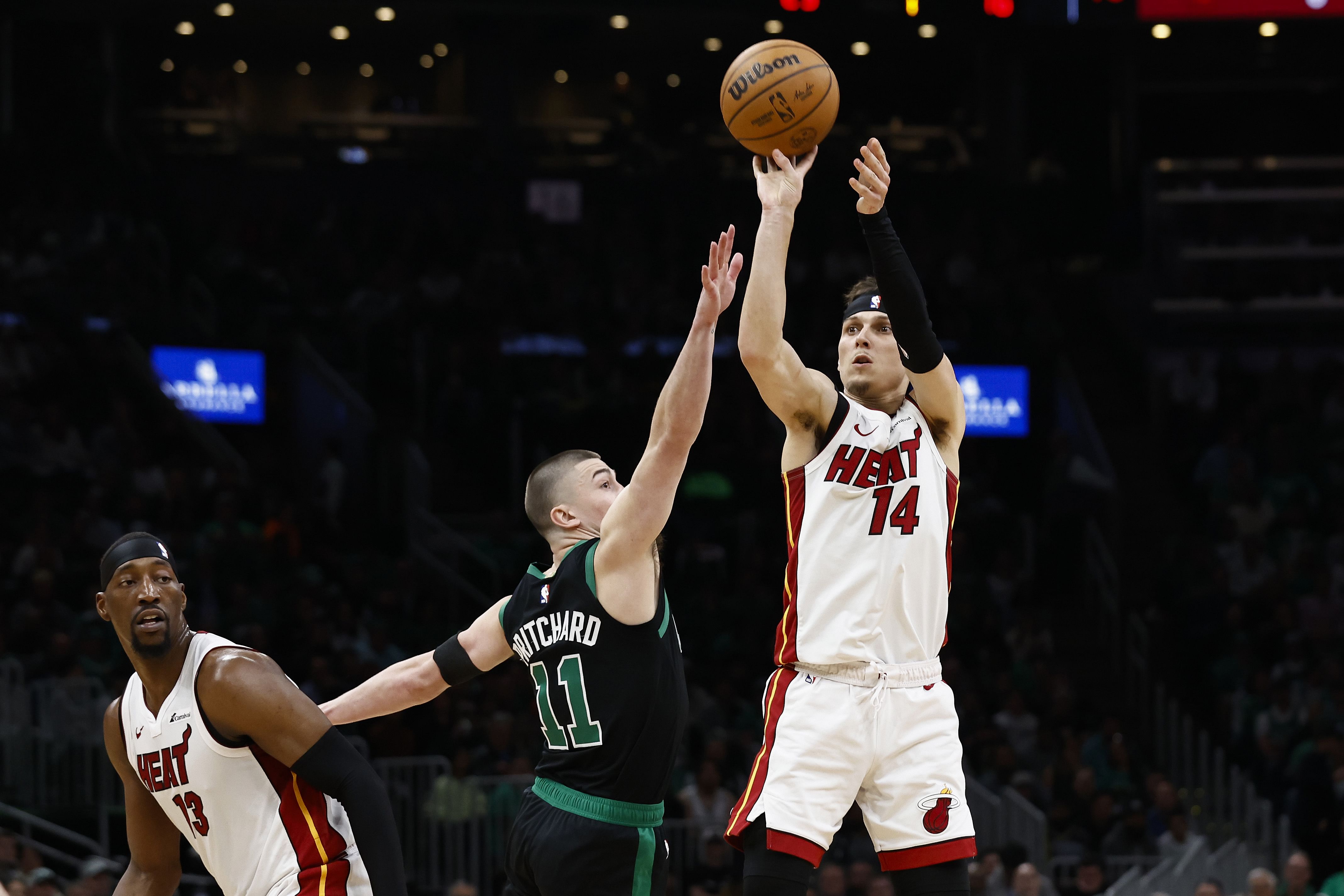 Miami Heat guard Tyler Herro (Credit: Imagn)