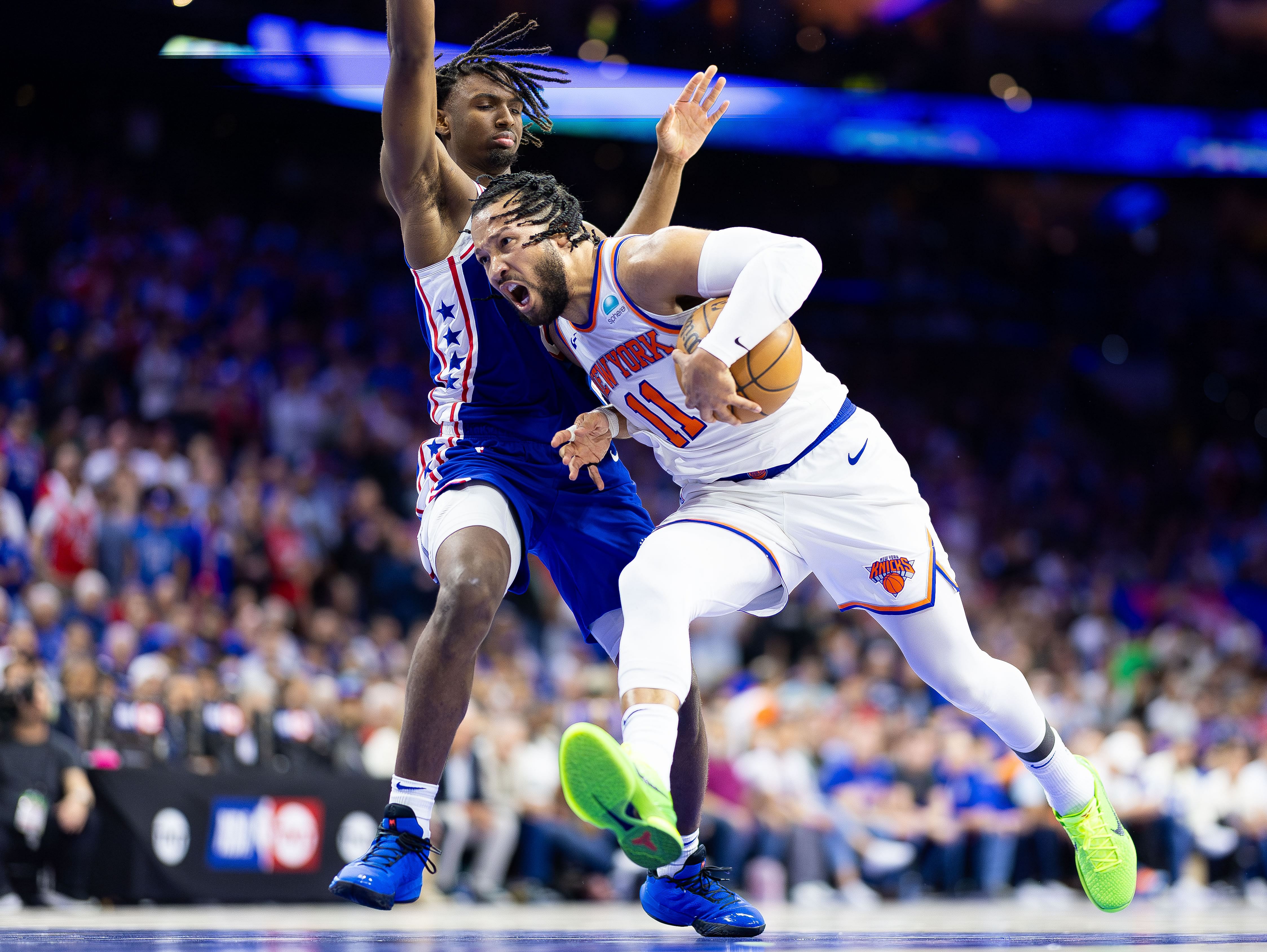 NBA: Playoffs-New York Knicks at Philadelphia 76ers - Source: Imagn