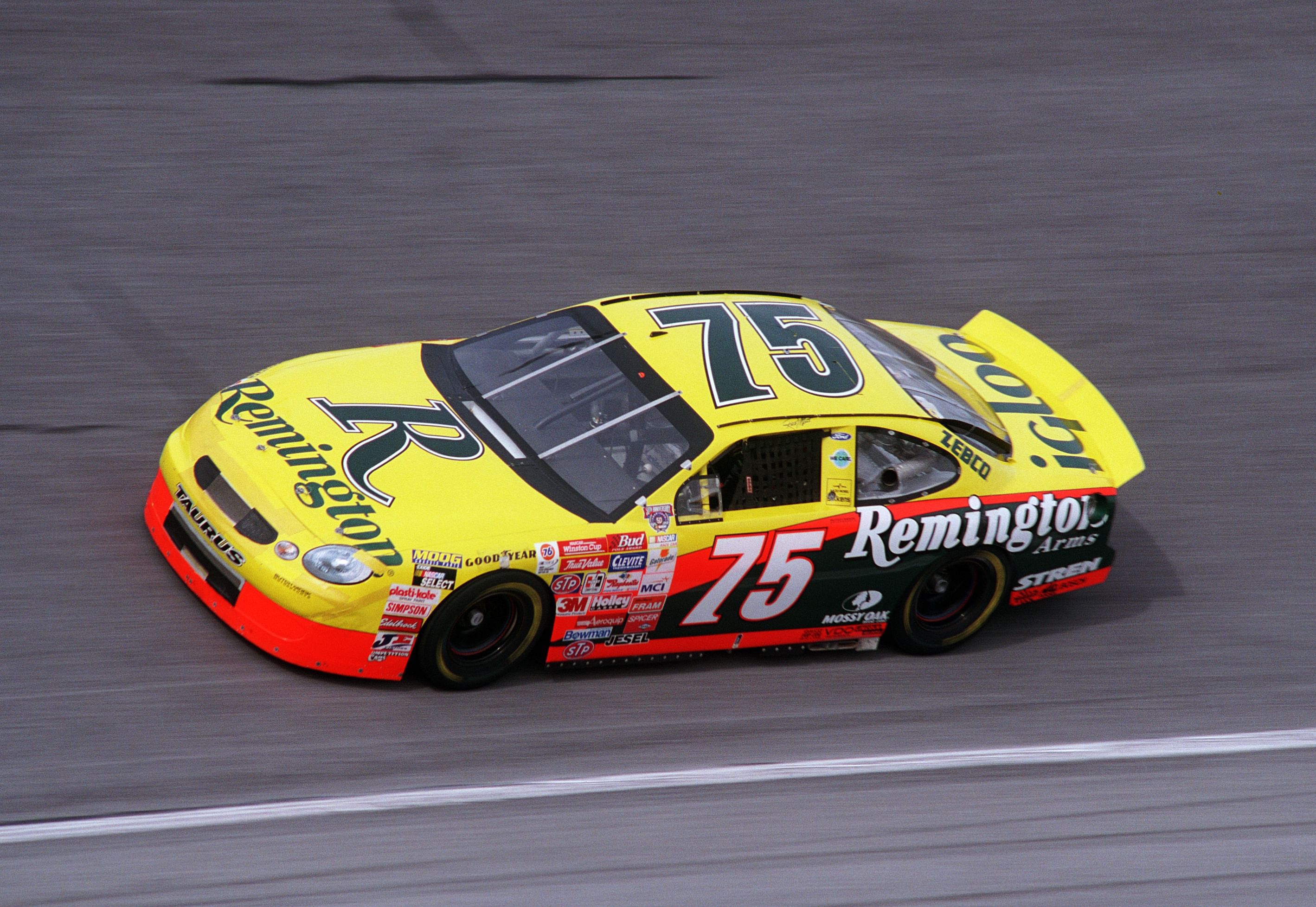 NASCAR Winston Cup Series driver Rick Mast (75) during the Daytona 500 at Daytona International Speedway. Mandatory Credit: Mark J. Rebilas-Imagn Images - Source: Imagn