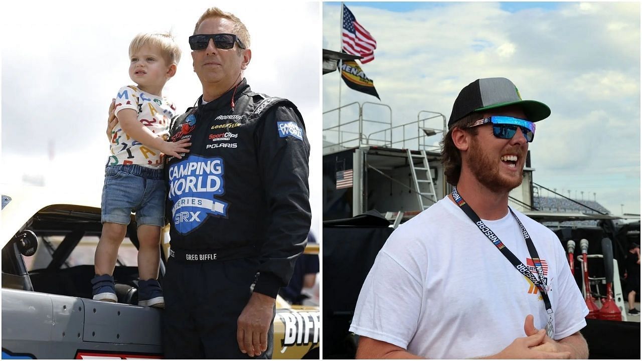 Greg Biffle proves commitment to Cleetus McFarland&rsquo;s challenge with his son&rsquo;s help (Getty Images)