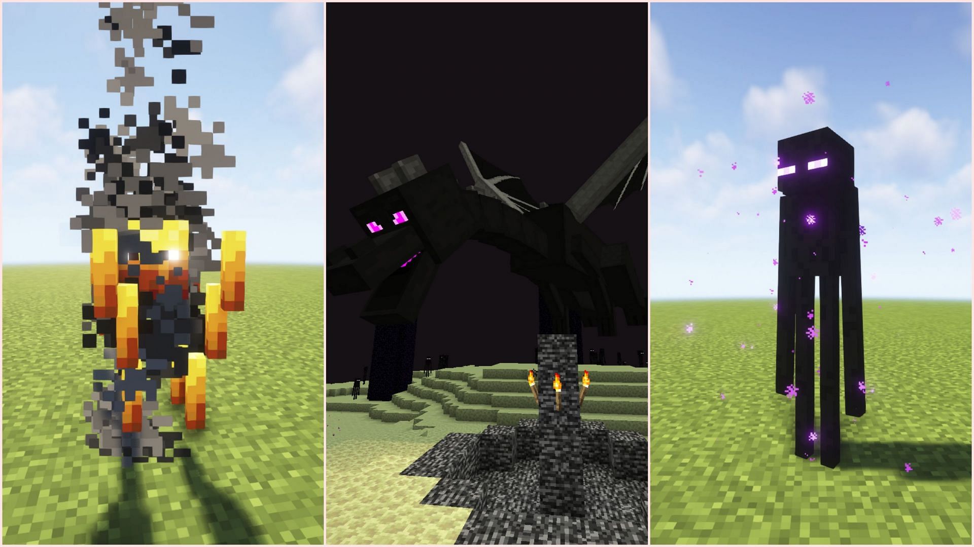 There are several mobs that are worth fighting in Minecraft (Image via Sportskeeda Gaming/Mojang)