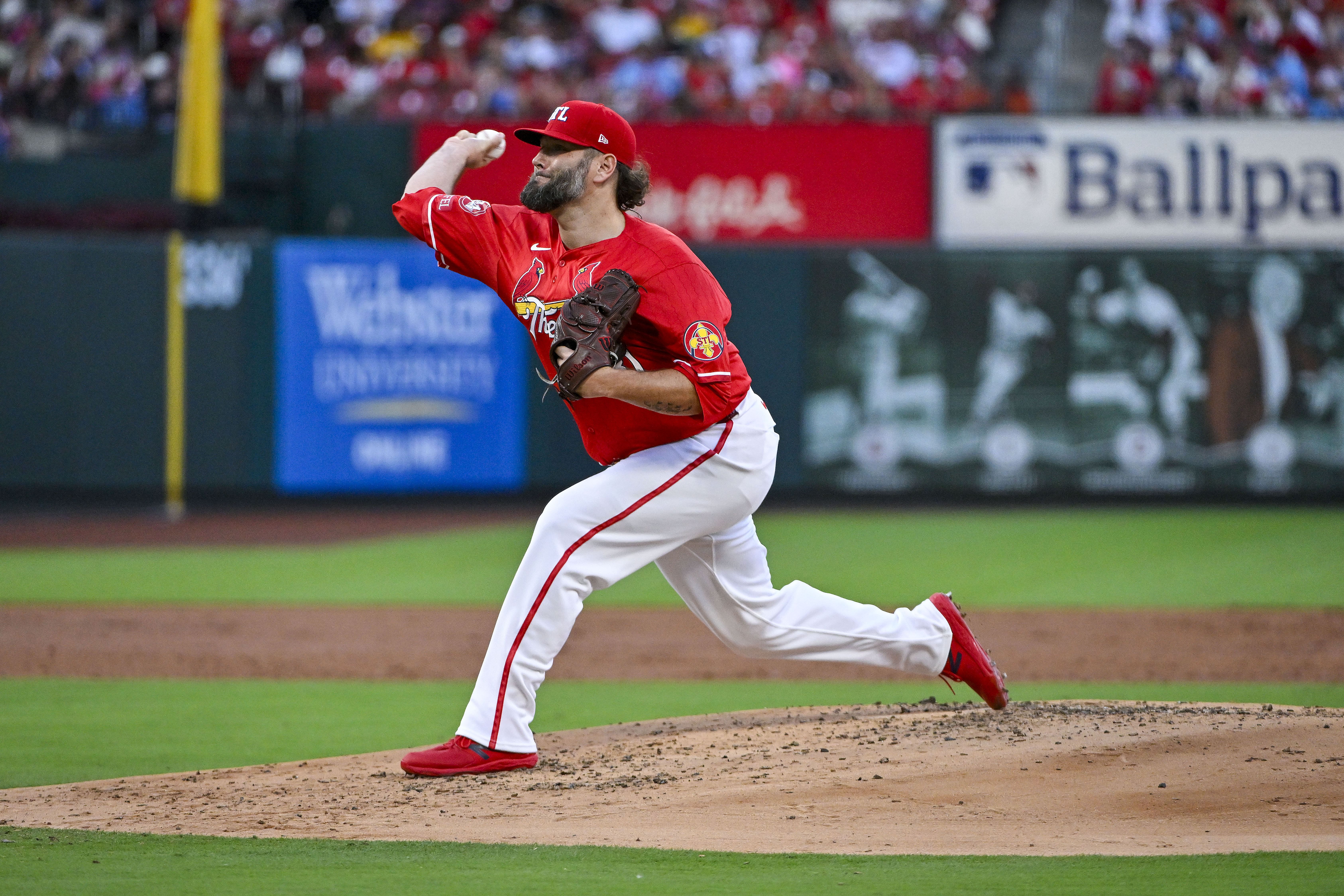 MLB: Colorado Rockies at St. Louis Cardinals - Lance Lynn (Photo via IMAGN)