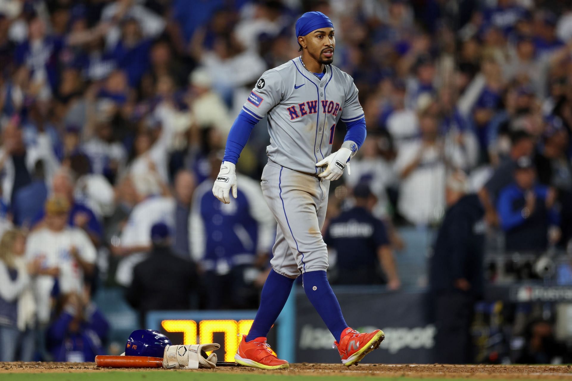 Championship Series - New York Mets v Los Angeles Dodgers - Game 6 - Source: Getty