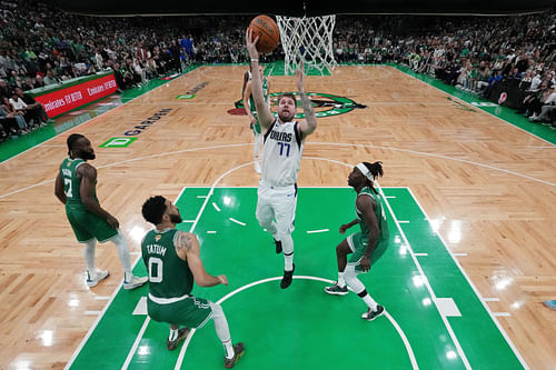 Doncic led Dalls to the NBA final at just age 25 last season [Credit: Getty]