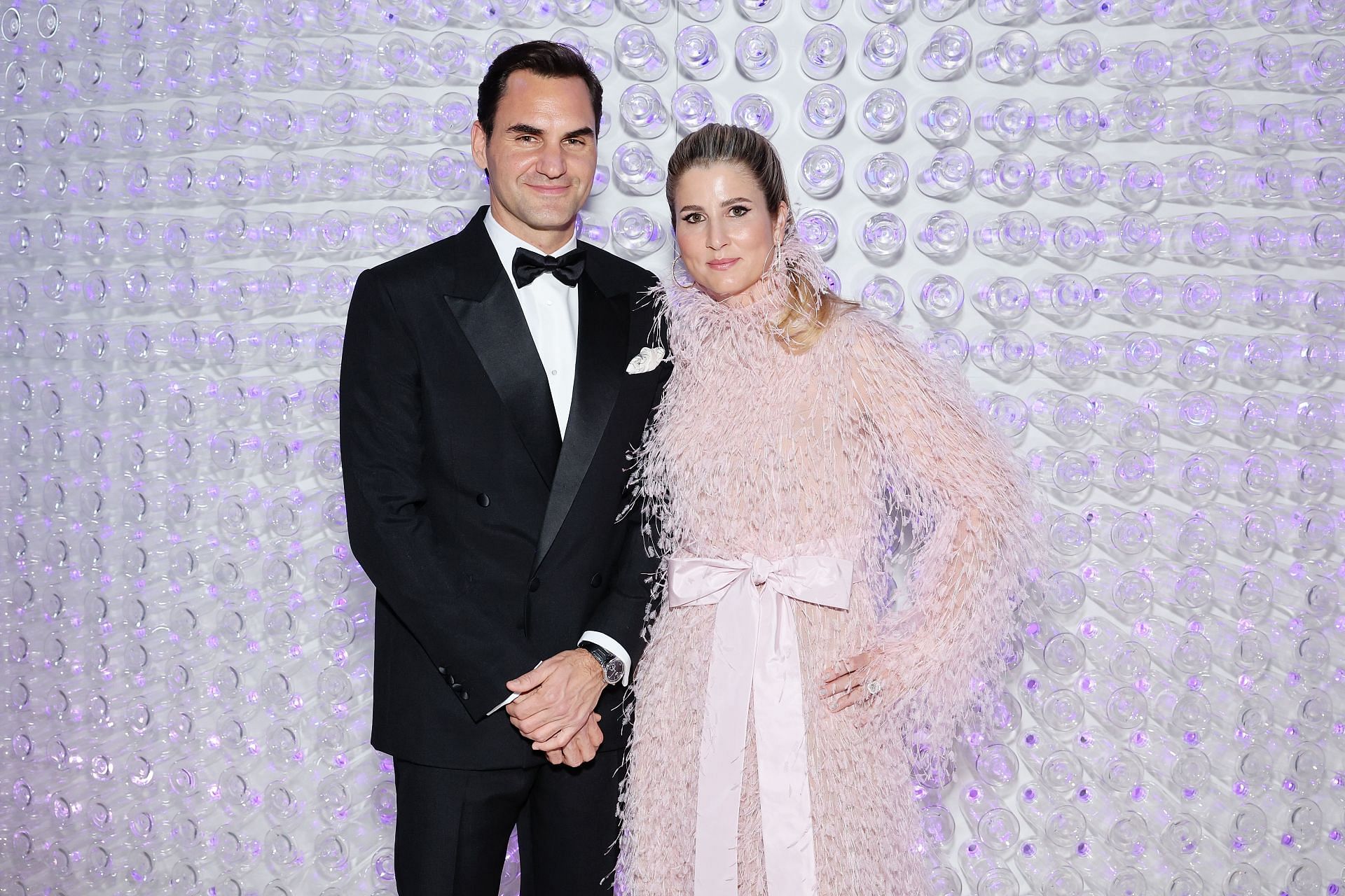 Roger Federer and his wife Mirka at Met Gala 2023 (Image Source: Getty)