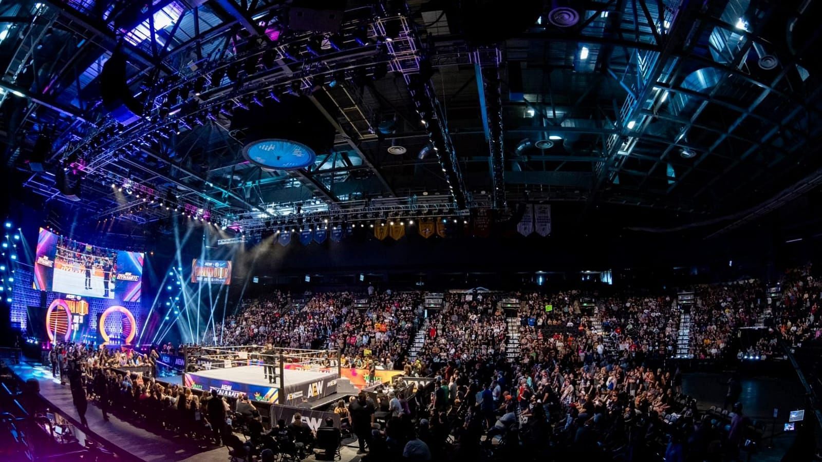 An AEW star was laid out backstage [Image Credit: Kosha Irby