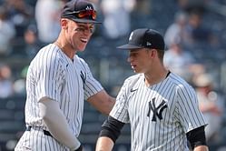 Aaron Judge's teammate Ben Rice reacts to Spencer Jones' sentimental take on Yankees first baseman