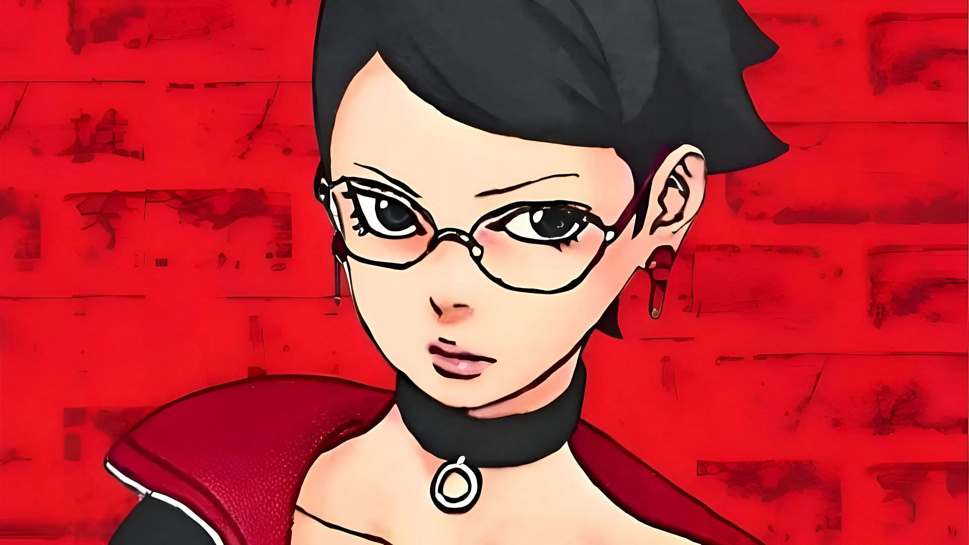 Sarada Uchiha as seen in Boruto: Two Blue Vortex manga (Image via Shueisha)