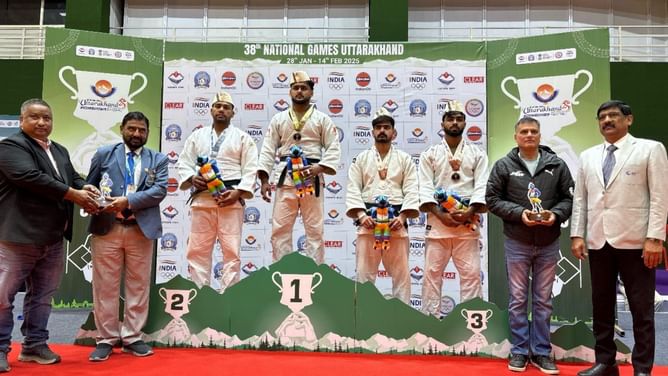 National Games 2025 Judo: Haryana clinches gold in mixed team events; finishes first in medal standings