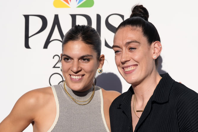 Breanna Stewart shares wholesome clip of partner Marta Xargay learning how to throw a football