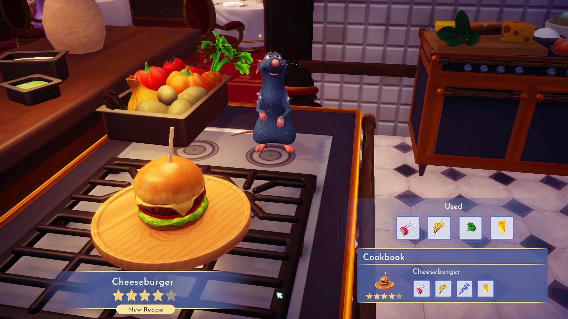 Cheeseburger (Image via Gameloft || YouTube@Quick Tips)