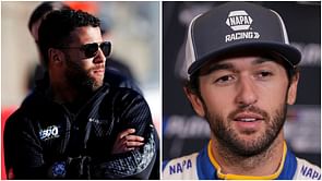 Bubba Wallace’s NASCAR prodigy fires off a two-word take on Chase Elliott’s Super Bowl sighting