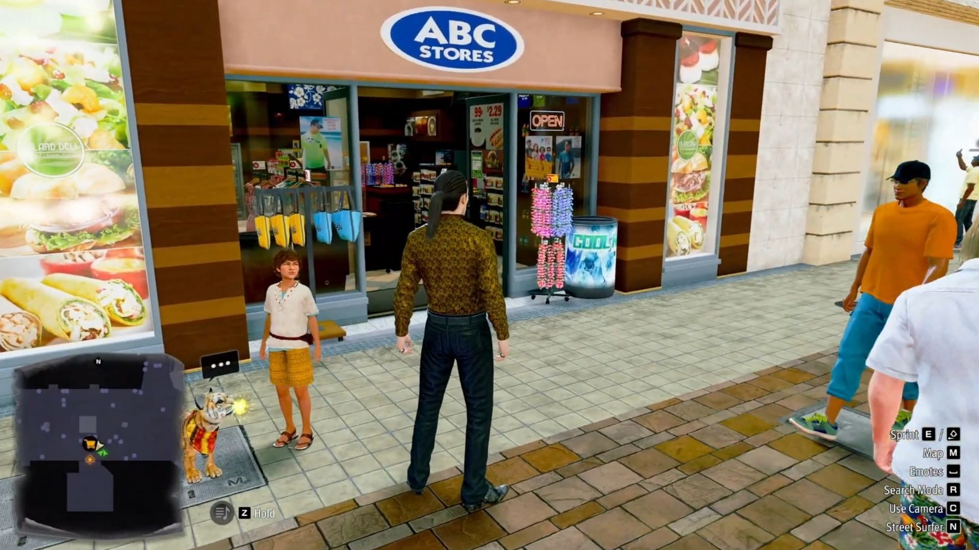 Staminan Spark can be bought from the ABC Store (Image via SEGA || YouTube/@Greeneyedgg)