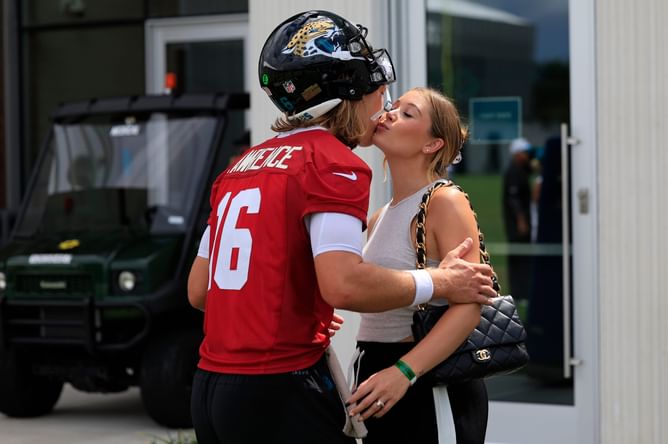 IN PHOTOS: Trevor Lawrence's wife Marissa shares sneak peak into baby Shae's nursery