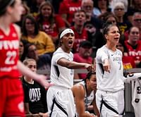 "Just give Fever the title now" - WNBA fans up in arms as Sydney Colson exits Aces to pair up with Caitlin Clark in Indiana