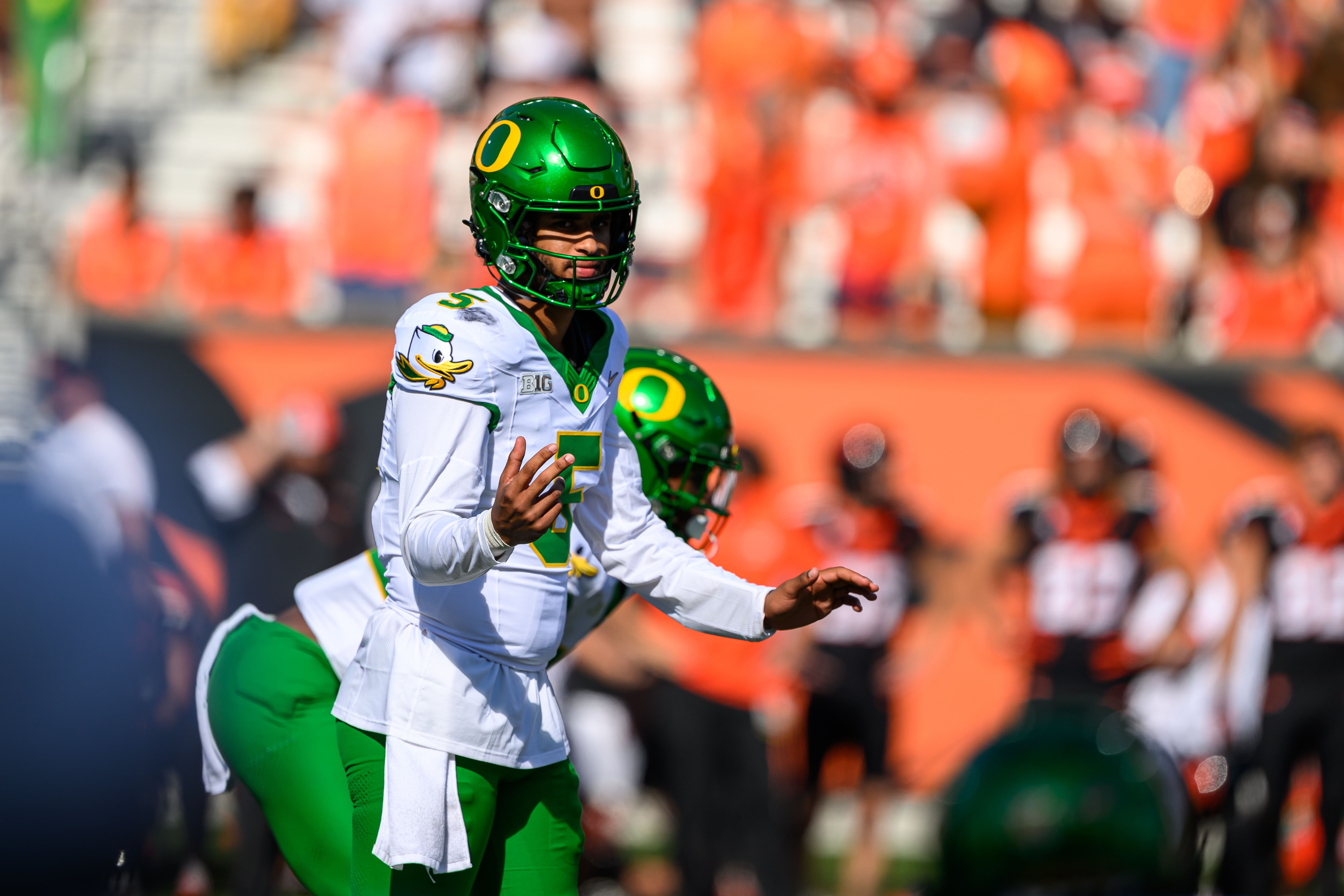 NCAA Football: Oregon at Oregon State - Source: Imagn