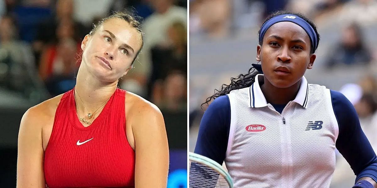 Aryna Sabalenka (Left) and Coco Gauff (Right) - Source: Getty