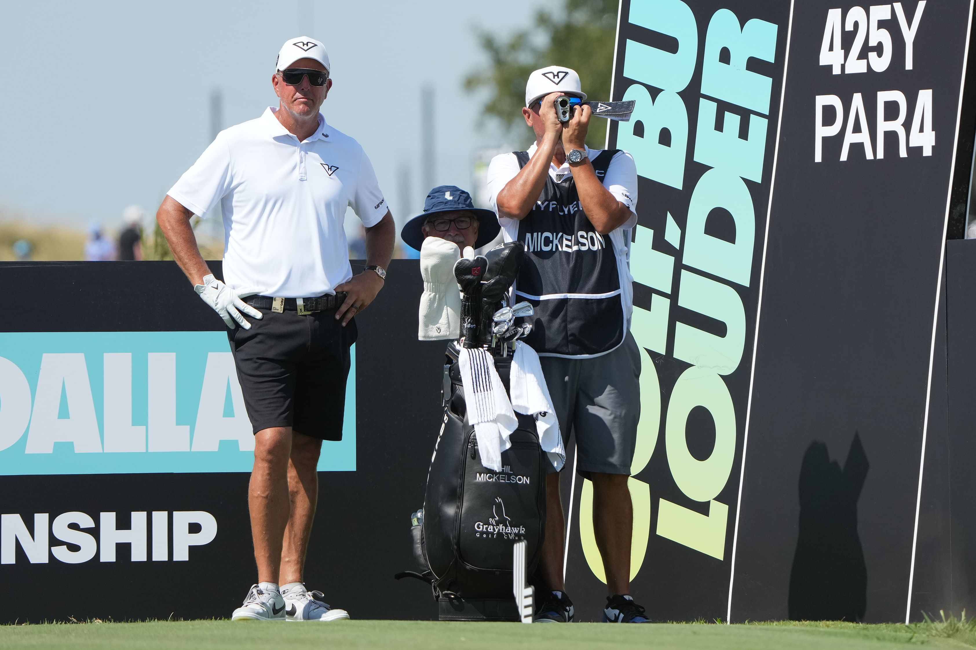 Phil Mickelson is back in action at Adelaide (Image via Imagn)