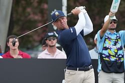 WATCH: Paul Casey slam dunks for eagle under the starlight in Riyadh
