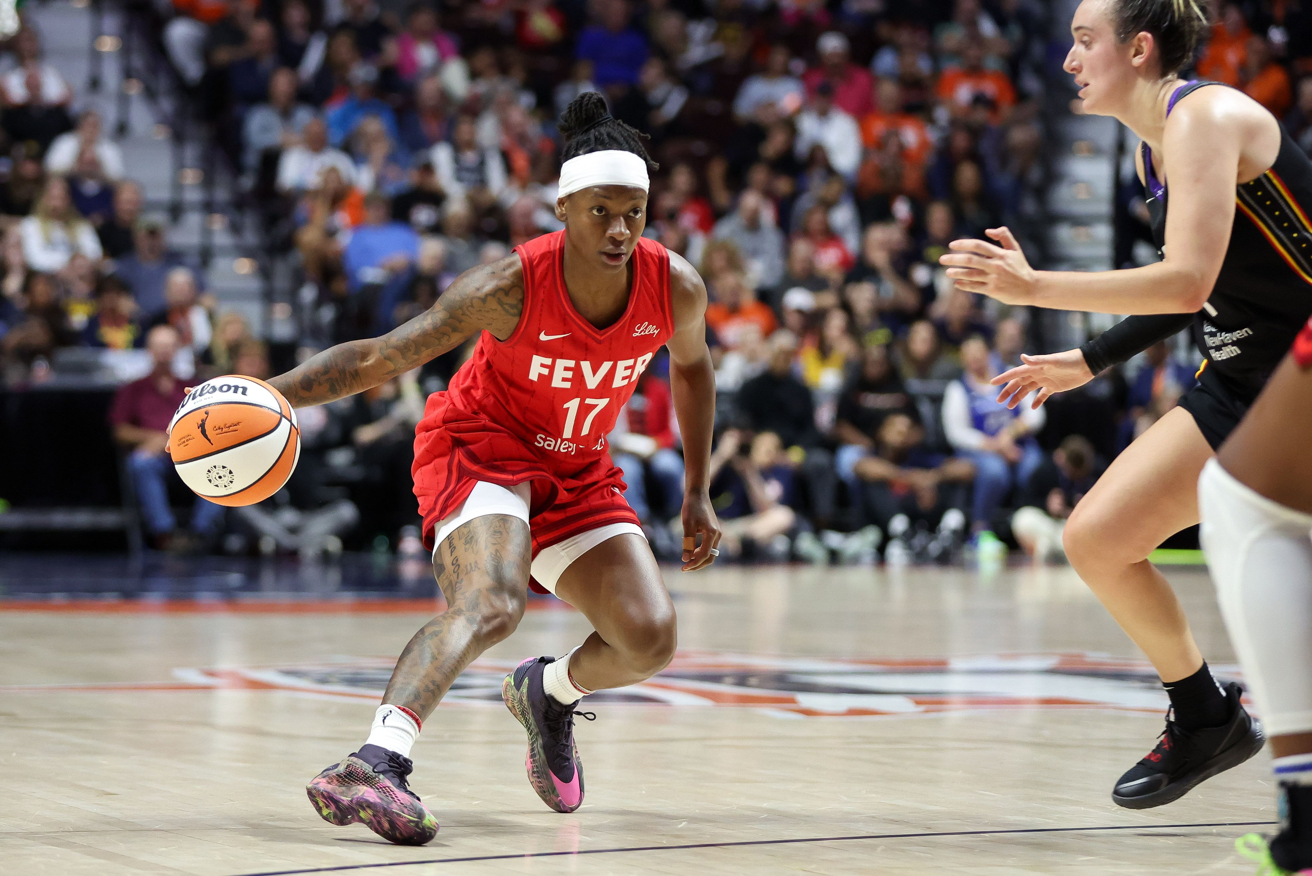 WNBA: Playoffs-Indiana Fever at Connecticut Sun - Source: Imagn