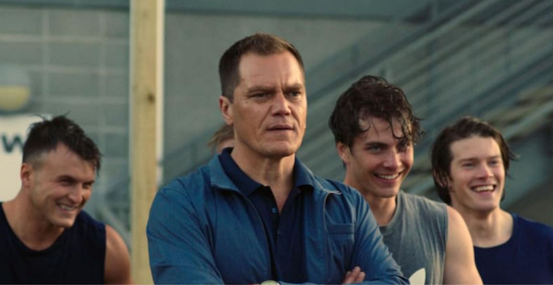 Michael Shannon as Coach Murphy in Heart of Champions (Image via Prime Video)