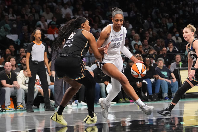WNBA rumors: Analyst highlights need for getting A'ja Wilson frontcourt support after missing out on Brittney Griner