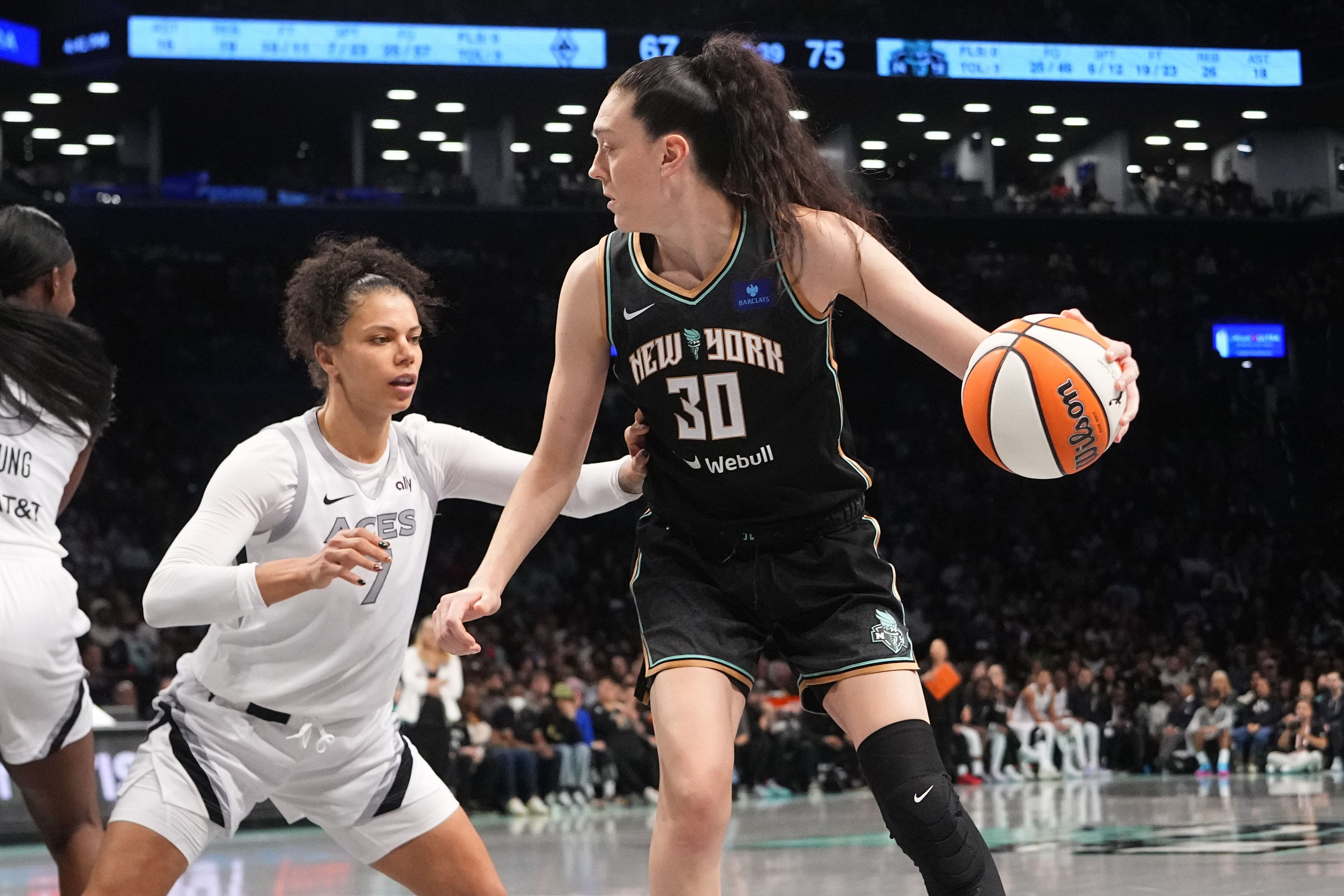 WNBA: Playoffs-Las Vegas Aces at New York Liberty - Source: Imagn