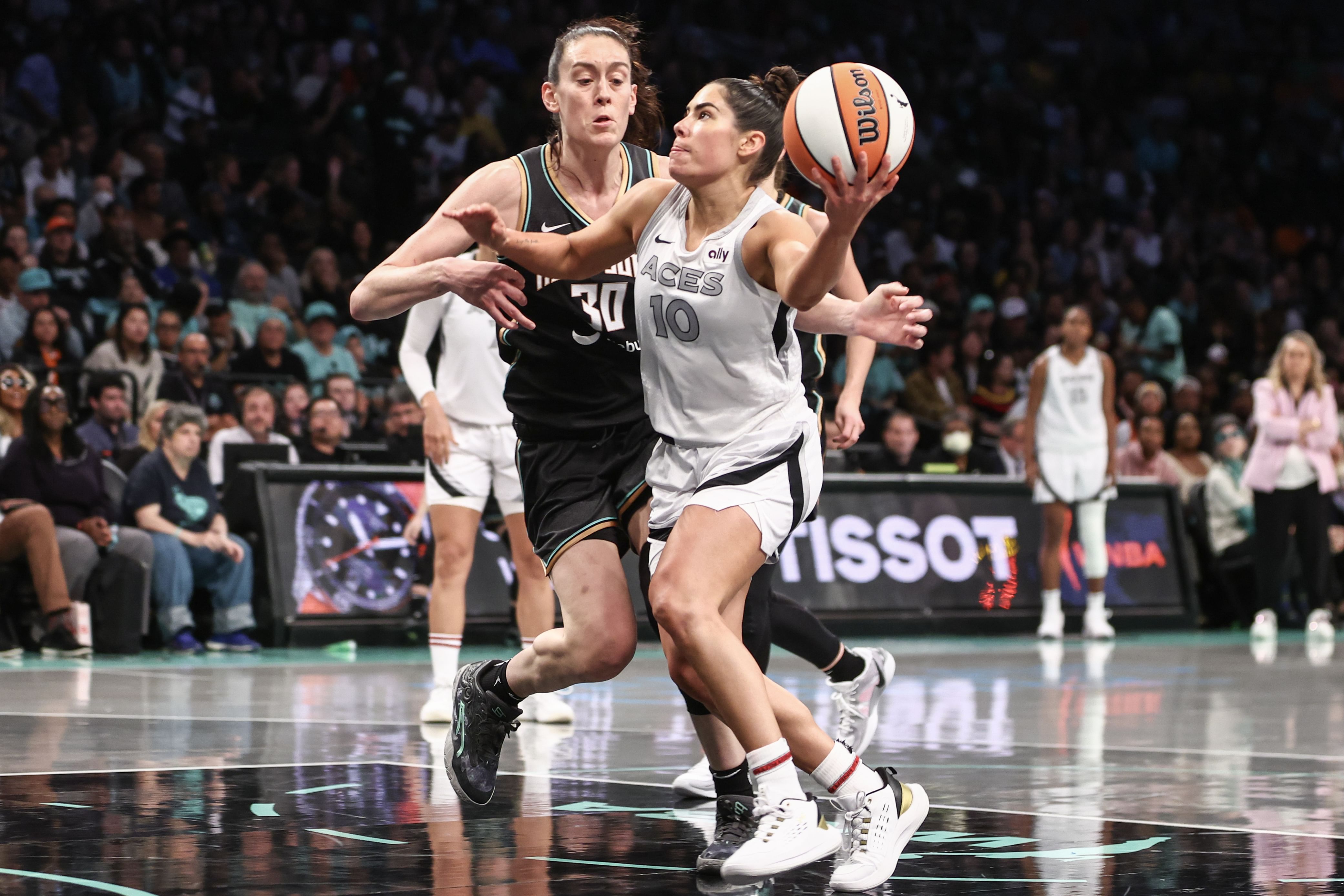 WNBA: Playoffs-Las Vegas Aces at New York Liberty - Source: Imagn