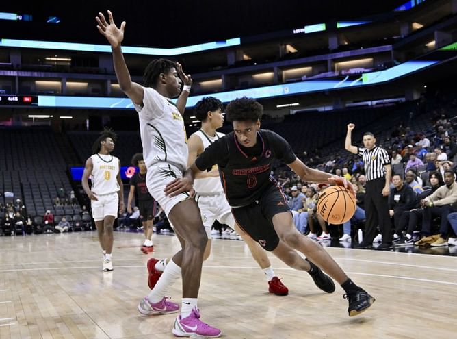 "He been watching Kobe": Hoops fans react to Gilbert Arenas' son Alijah Arenas' performance in 27-point win at the HS playoffs