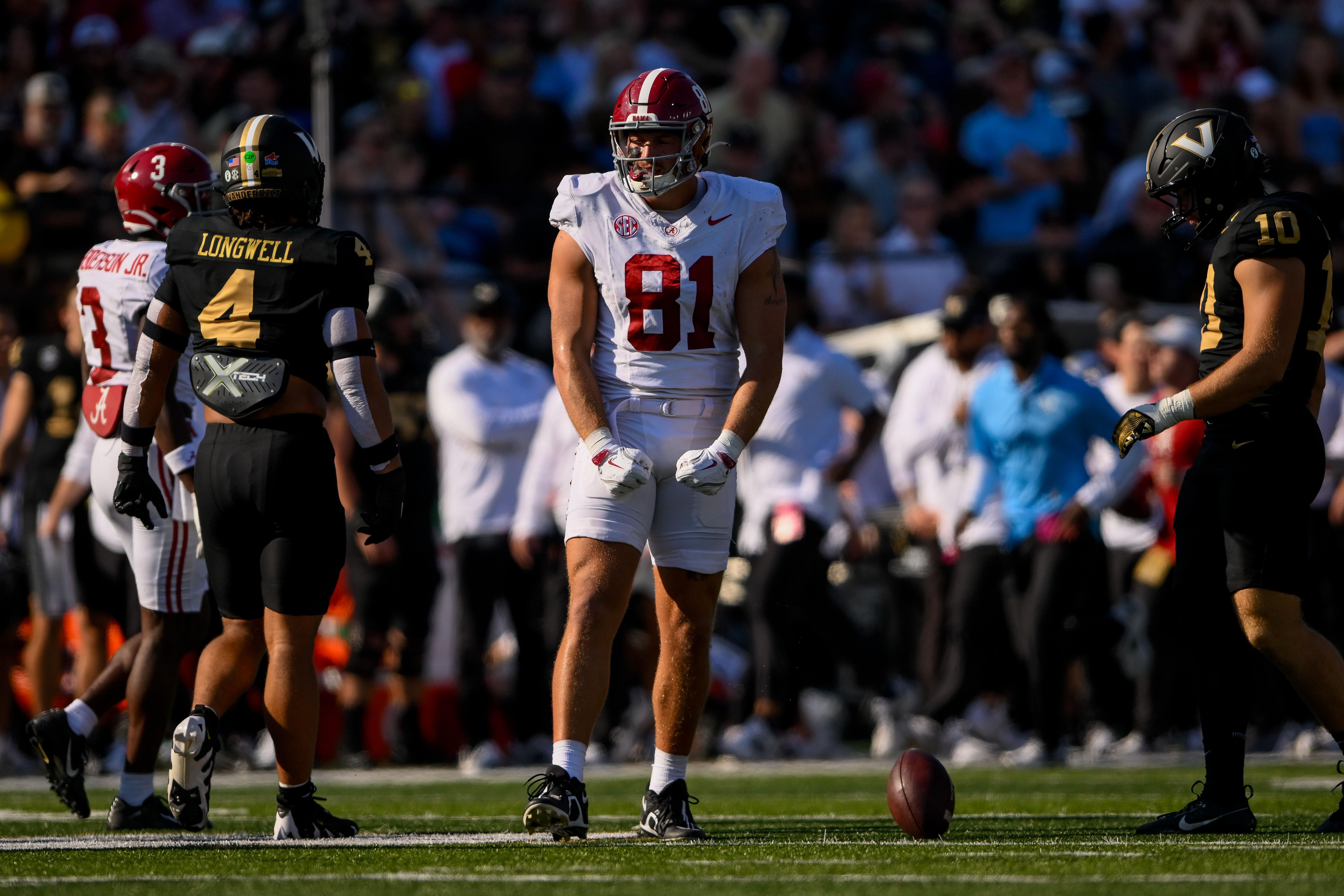 NCAA Football: Alabama at Vanderbilt - Source: Imagn