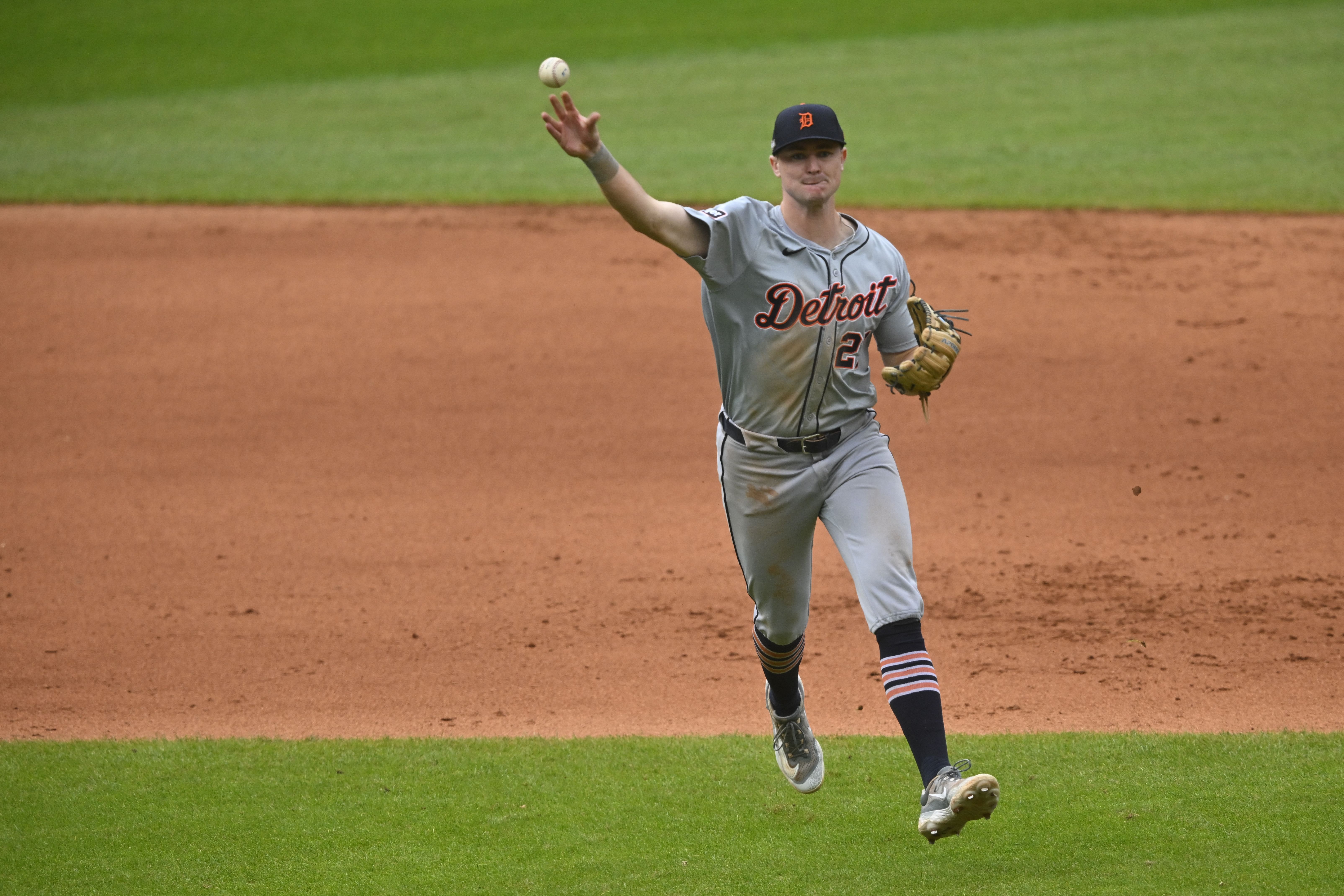 Trey Sweeney came back in the Jack Flaherty deal (Imagn)