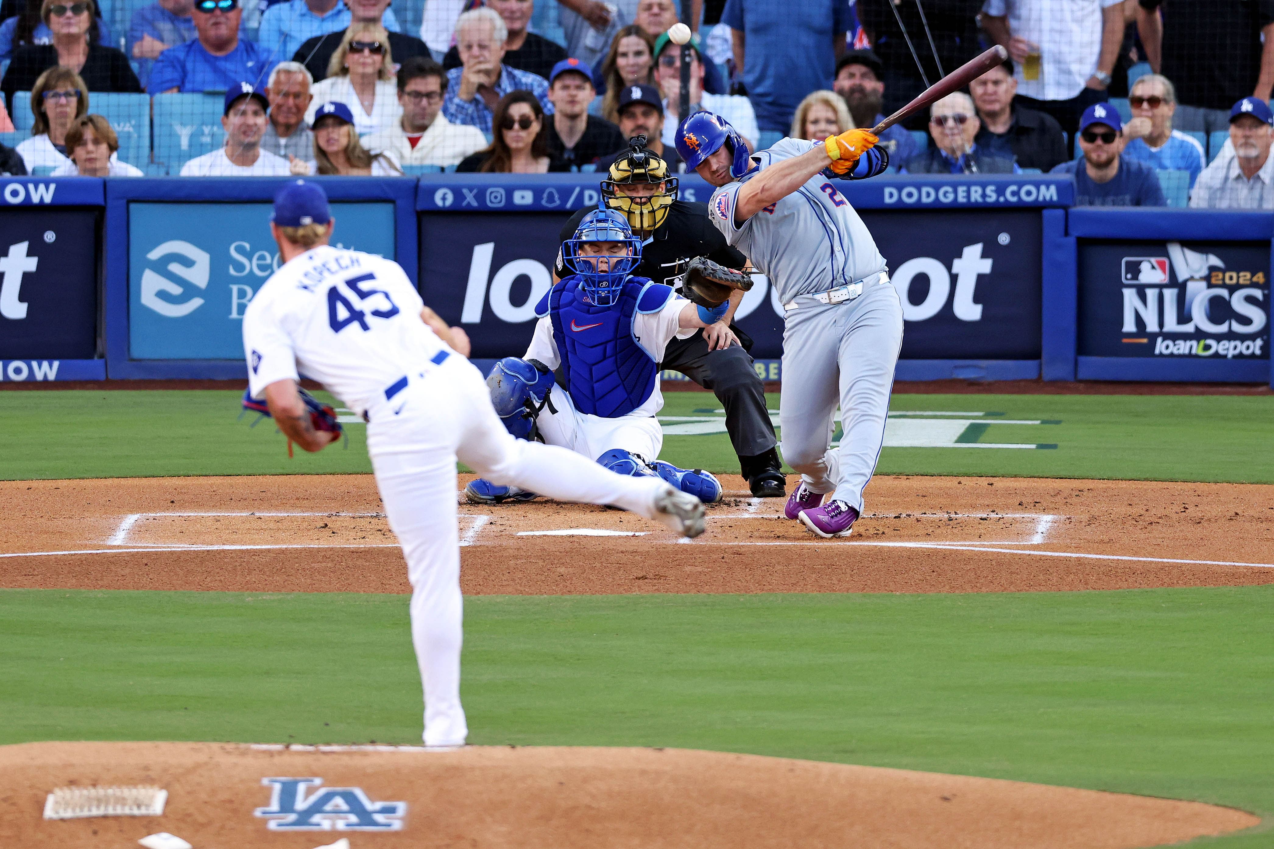 MLB: NLCS-New York Mets at Los Angeles Dodgers - Source: Imagn