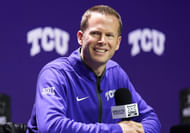 NCAA Basketball: Mark Campbell at the Big 12 Basketball Media Day - Source: Imagn